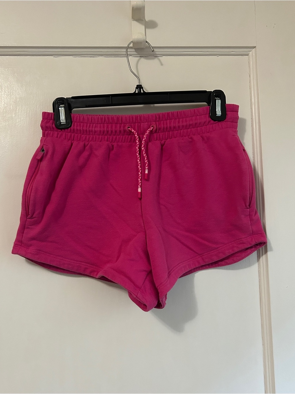 Girl’s Athleta Vivid Pink Drawstring Shorts - Size Large